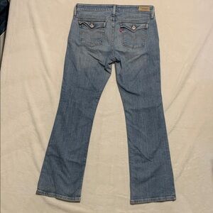 Levis 545 Low Bootcut Jeans Flap Pockets Size 10M